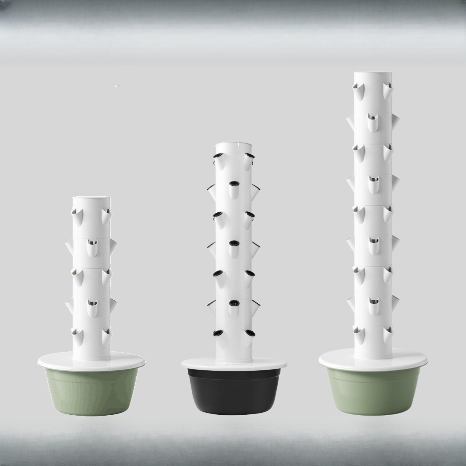 Smart Garden Vertical - 1Pc Menara Hidroponik Vertikal Pintar Penanam