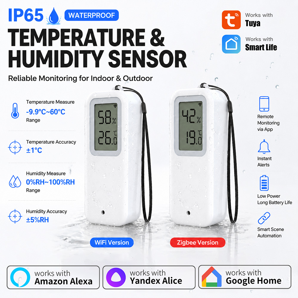 Smart Garden Arduino - Smart Life Tuya Sensor Suhu &
