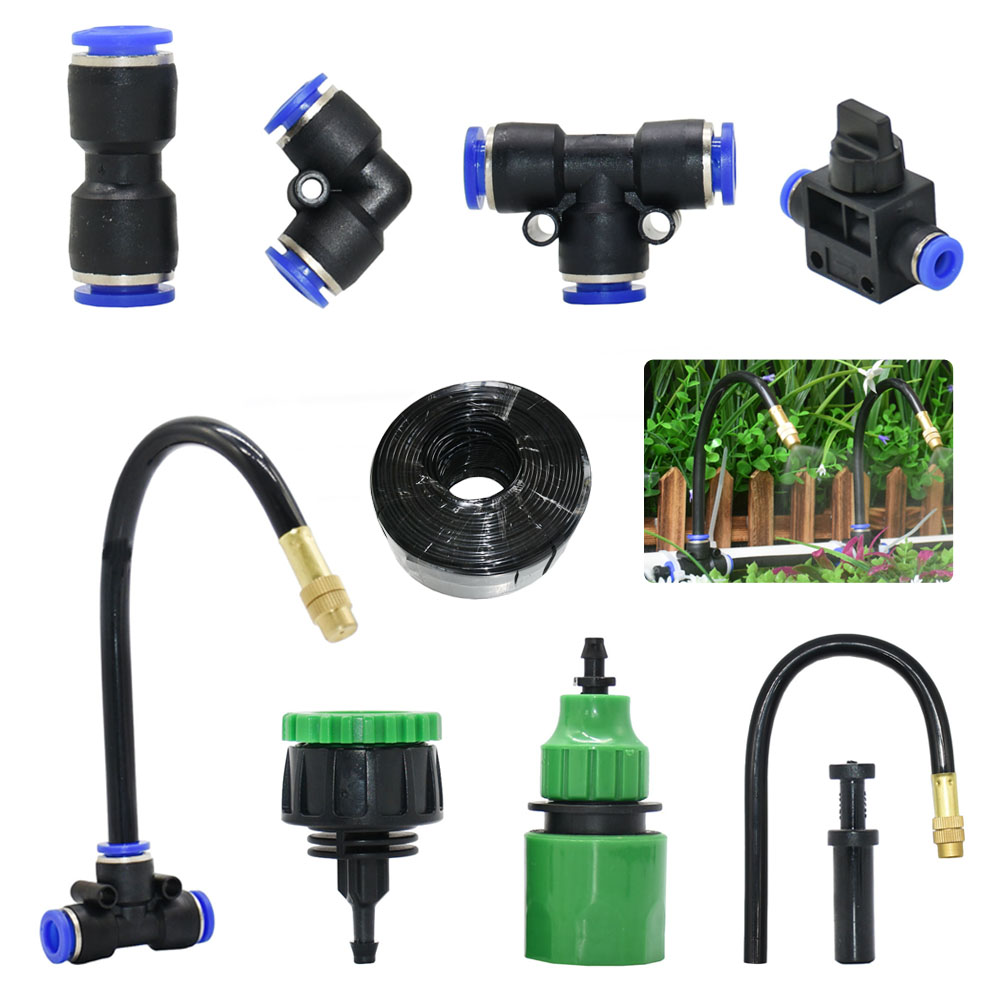 Smart Garden Sprinkler System - Sistem pendingin Misting luar ruangan nosel