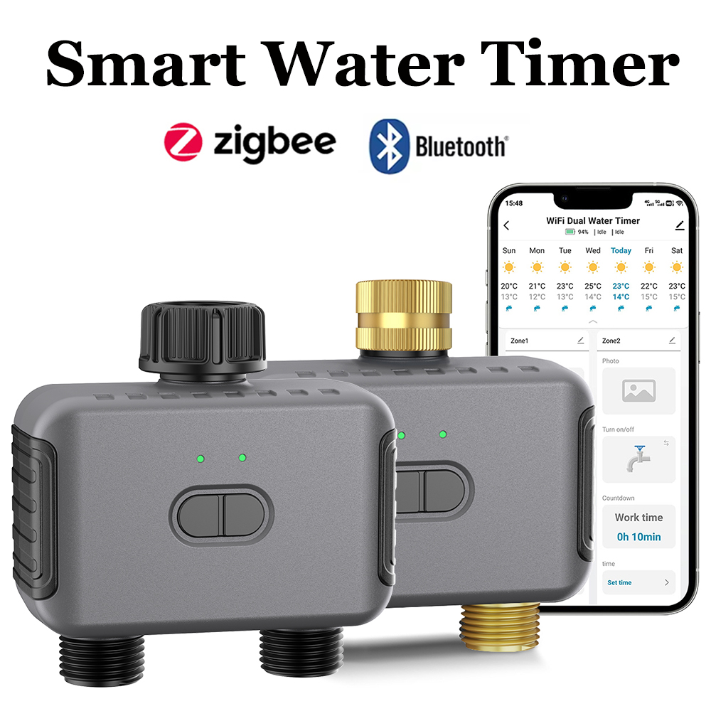 Smart Garden Water - Tuya Pengatur Waktu Air Pintar Zigbee/BT