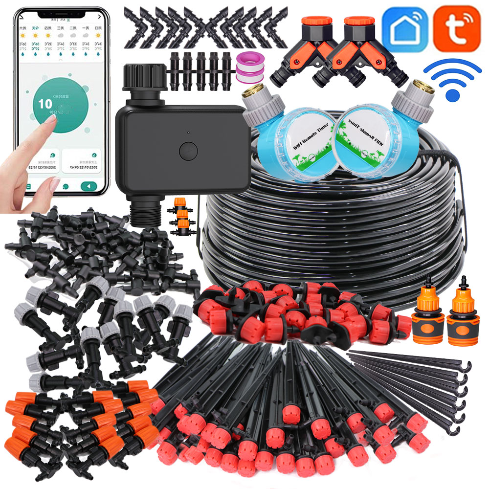 Smart Garden Sprinkler System - 30-50m sistem penyiraman taman pintar dapat