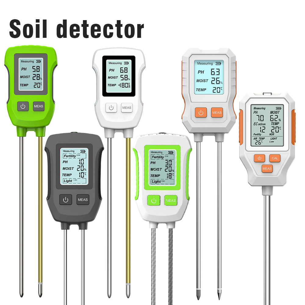Soil Test Digital - Penguji Tanah Genggam Layar LCD Sensor