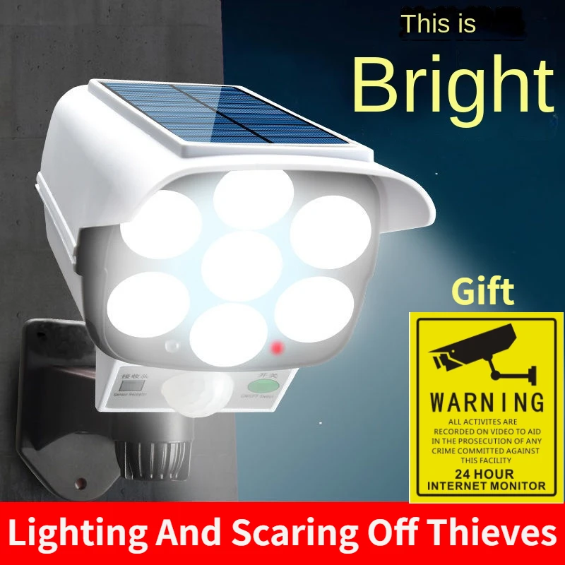 Smart Garden Light - Lampu LED 77 nirkabel luar ruangan,