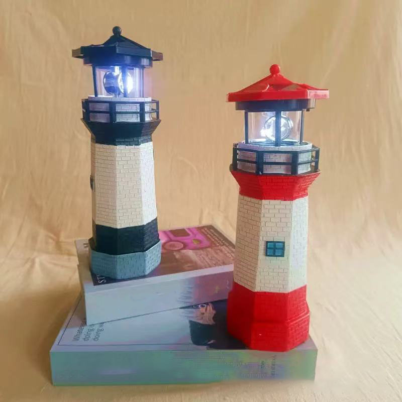 Smart Garden Fence - Lampu LED Tenaga Surya Bentuk Mercusuar