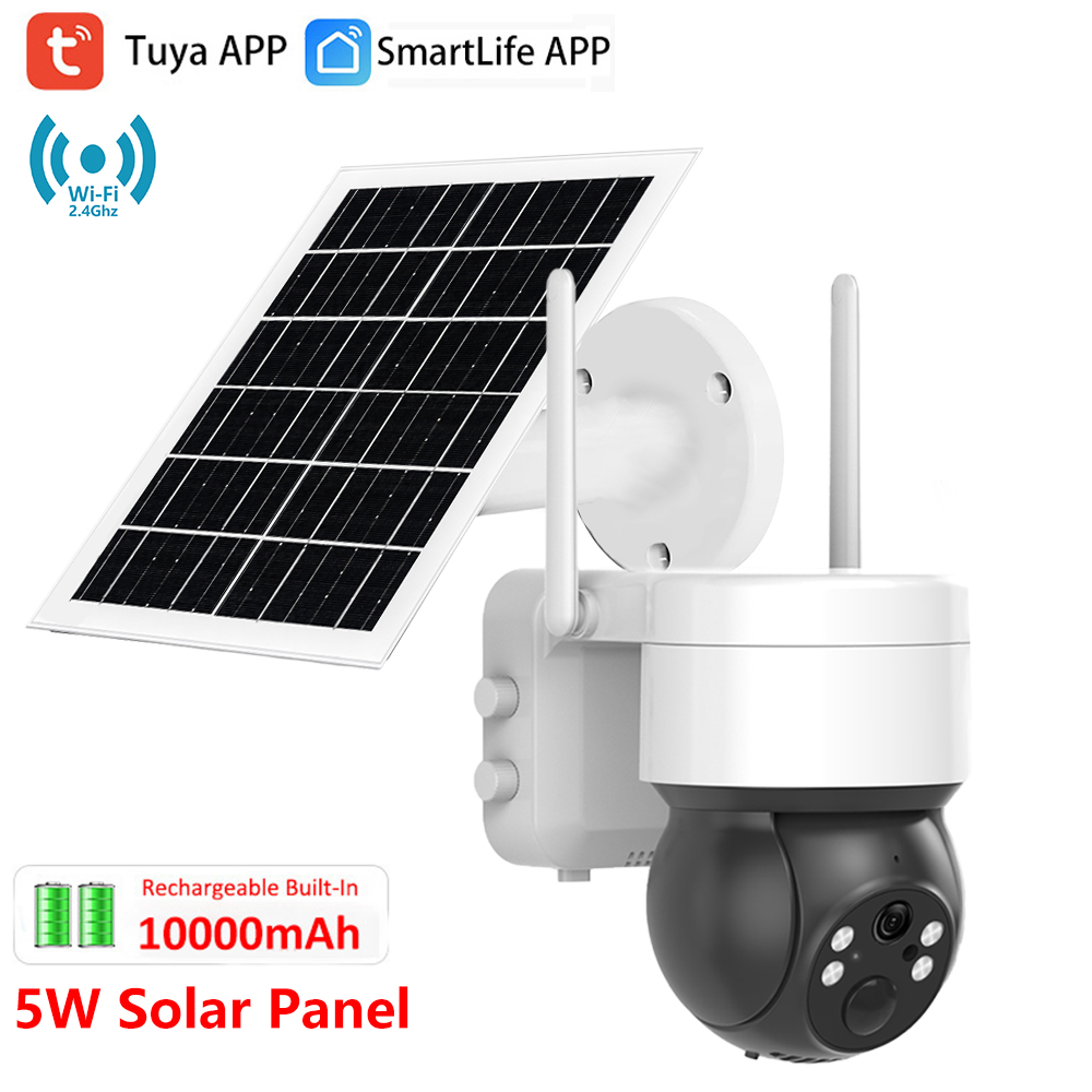 Smart Garden Arduino - Kamera CCTV IP Tenaga Surya Tuya