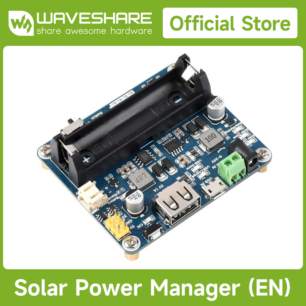 Smart Garden Arduino - Panel Surya Waveshare (6V 5W) dengan