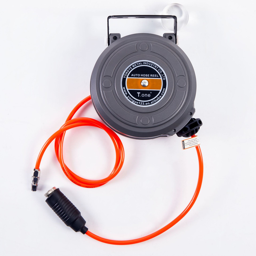 Smart Garden Hose Timer - Gulungan Selang Otomatis 6mm, Penyangga Selang
