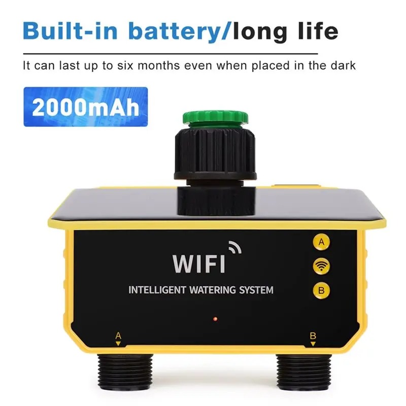1/2 Outlet WIFI Solar Irrigati - Smart Garden Hose Timer ulasan dan harga