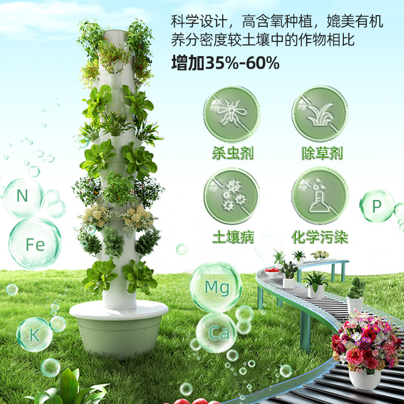 1Pc Menara Hidroponik Vertikal - Smart Garden Vertical ulasan dan harga