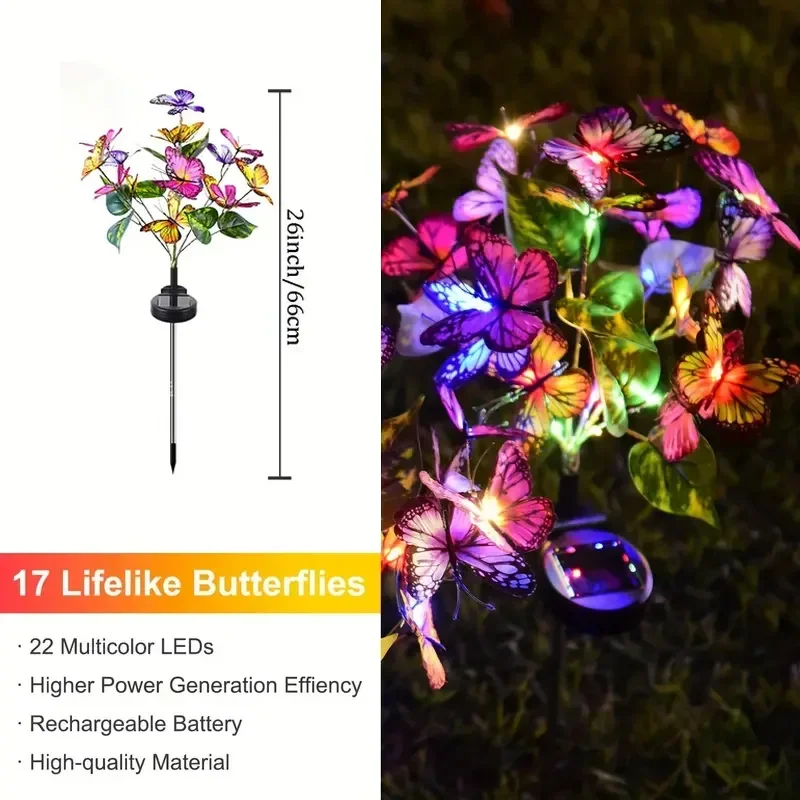 Lampu Taman Kupu-kupu LED Sury - Smart Garden Light ulasan dan harga