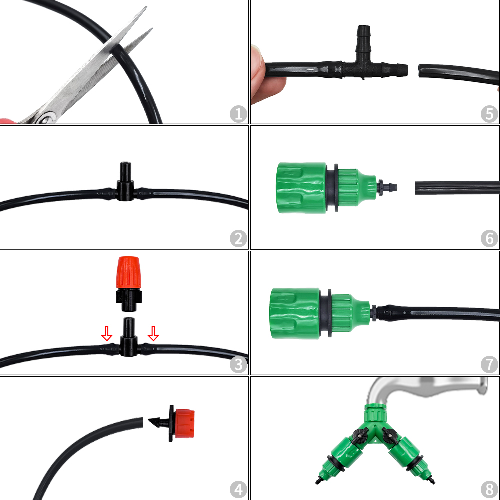 Sistem Irigasi Alat Kebun Kit  - Smart Garden Hose Timer ulasan dan harga