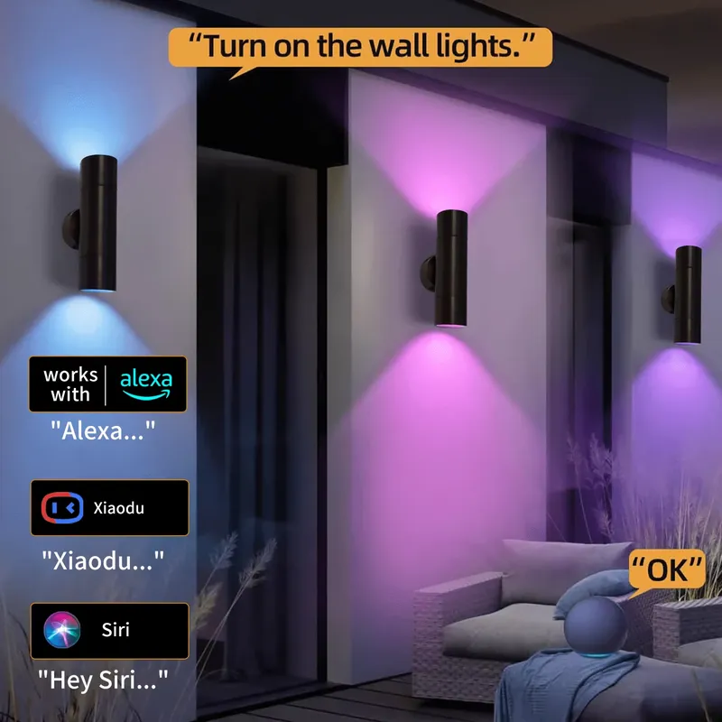 Lampu Dinding LED Luar Ruangan - Smart Garden Light ulasan dan harga