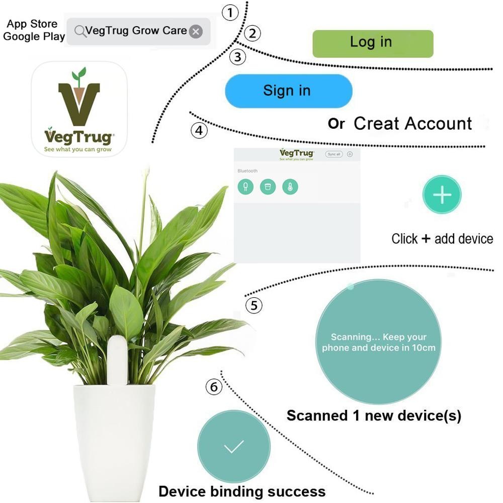 HHCC Monitor bunga detektor be - Smart Garden Water ulasan dan harga