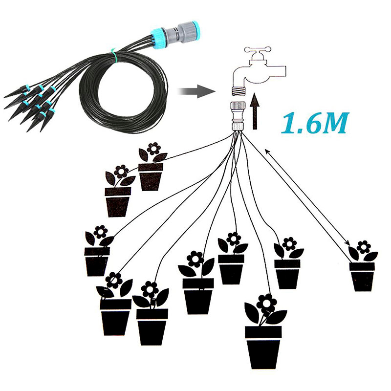 10 Buah Kit Irigasi Tetes Sist - Smart Garden Sprinkler System ulasan dan harga