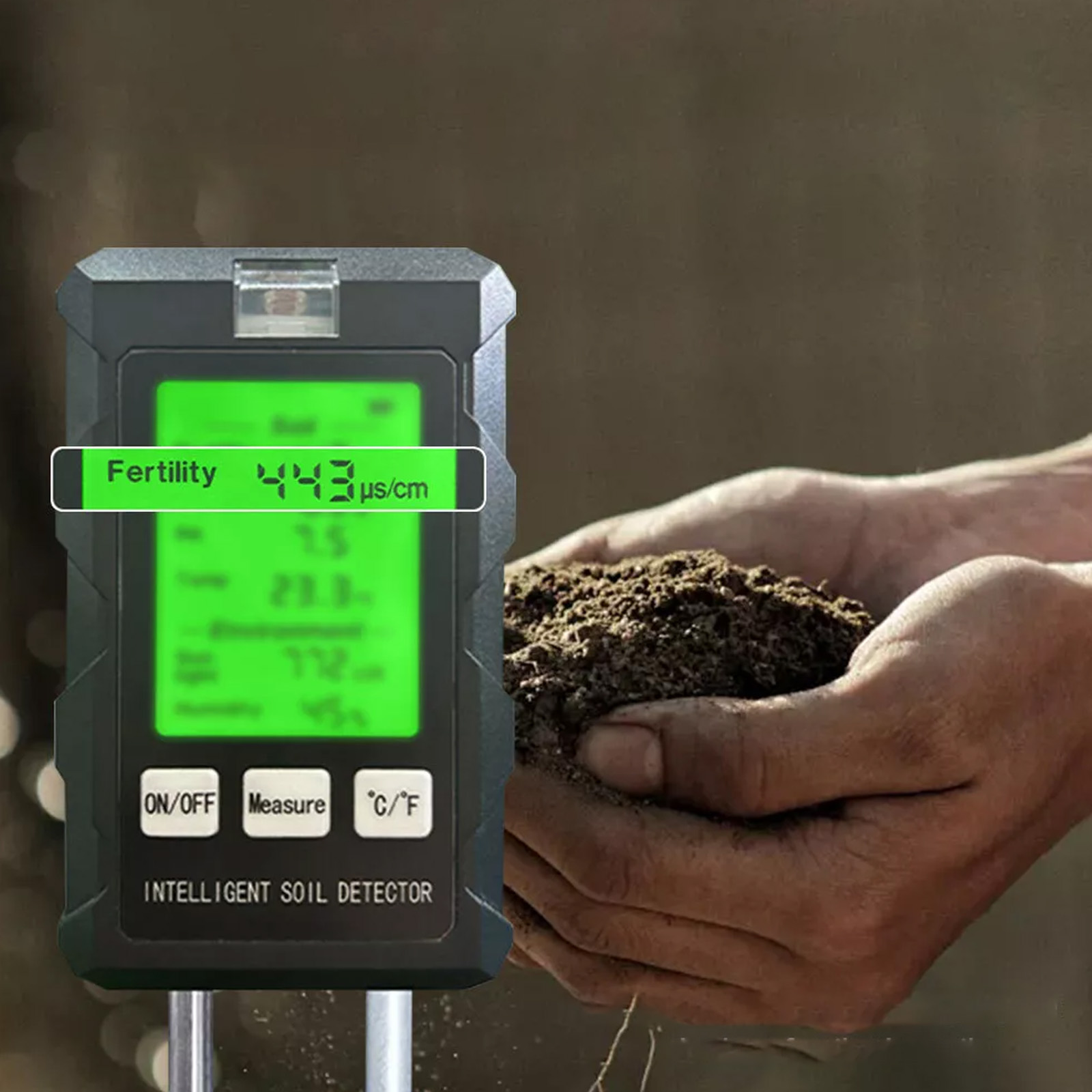 【2026 Baru】 Alat Penguji PH Ta - Soil Test Digital ulasan dan harga