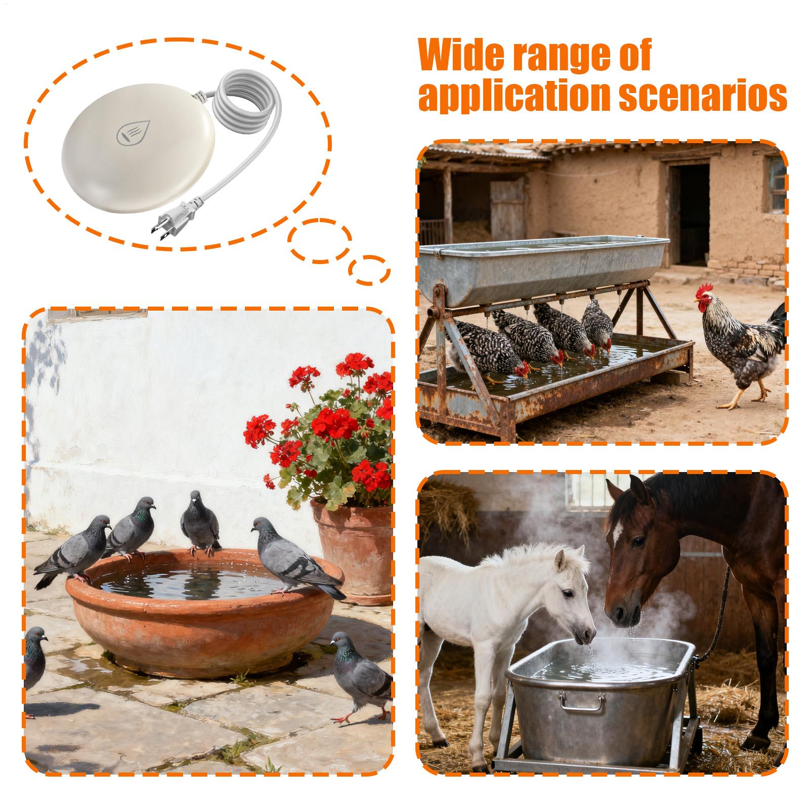 Pemanas Tempat Mandi Burung, P - Smart Garden Bird Bath ulasan dan harga