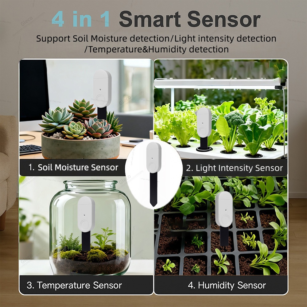 Sensor Kelembapan Tanah Zigbee - Smart Garden Light ulasan dan harga