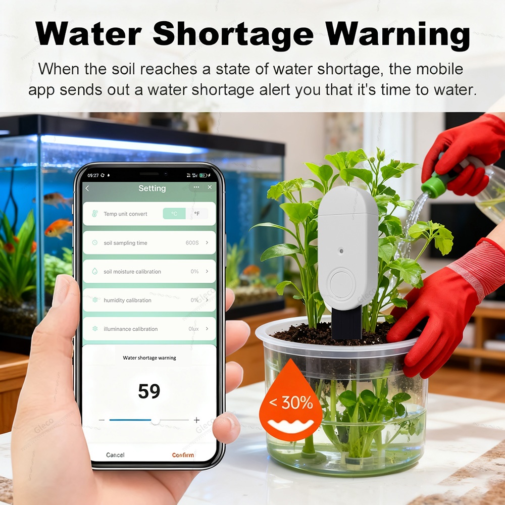 Sensor Kelembapan Tanah Zigbee - Smart Garden Light ulasan dan harga