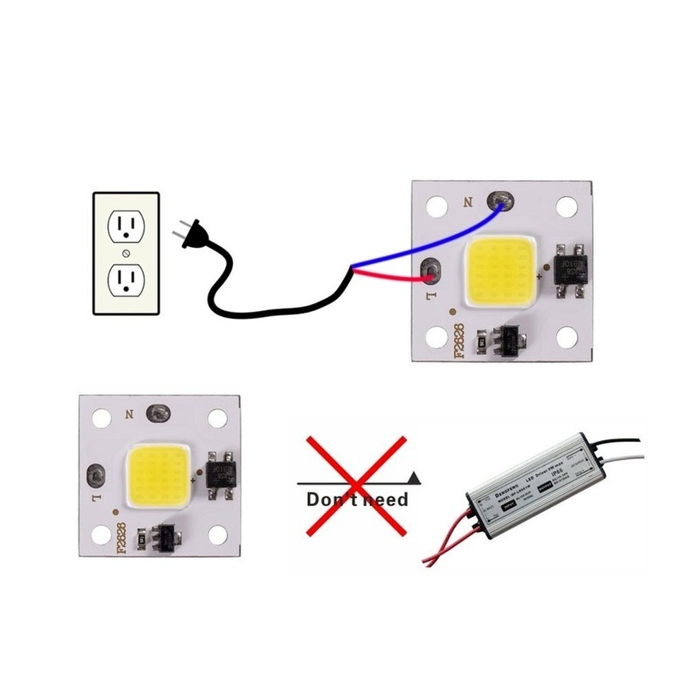 10W Modul COB 220V LED Chip Bo - Smart Garden Light ulasan dan harga