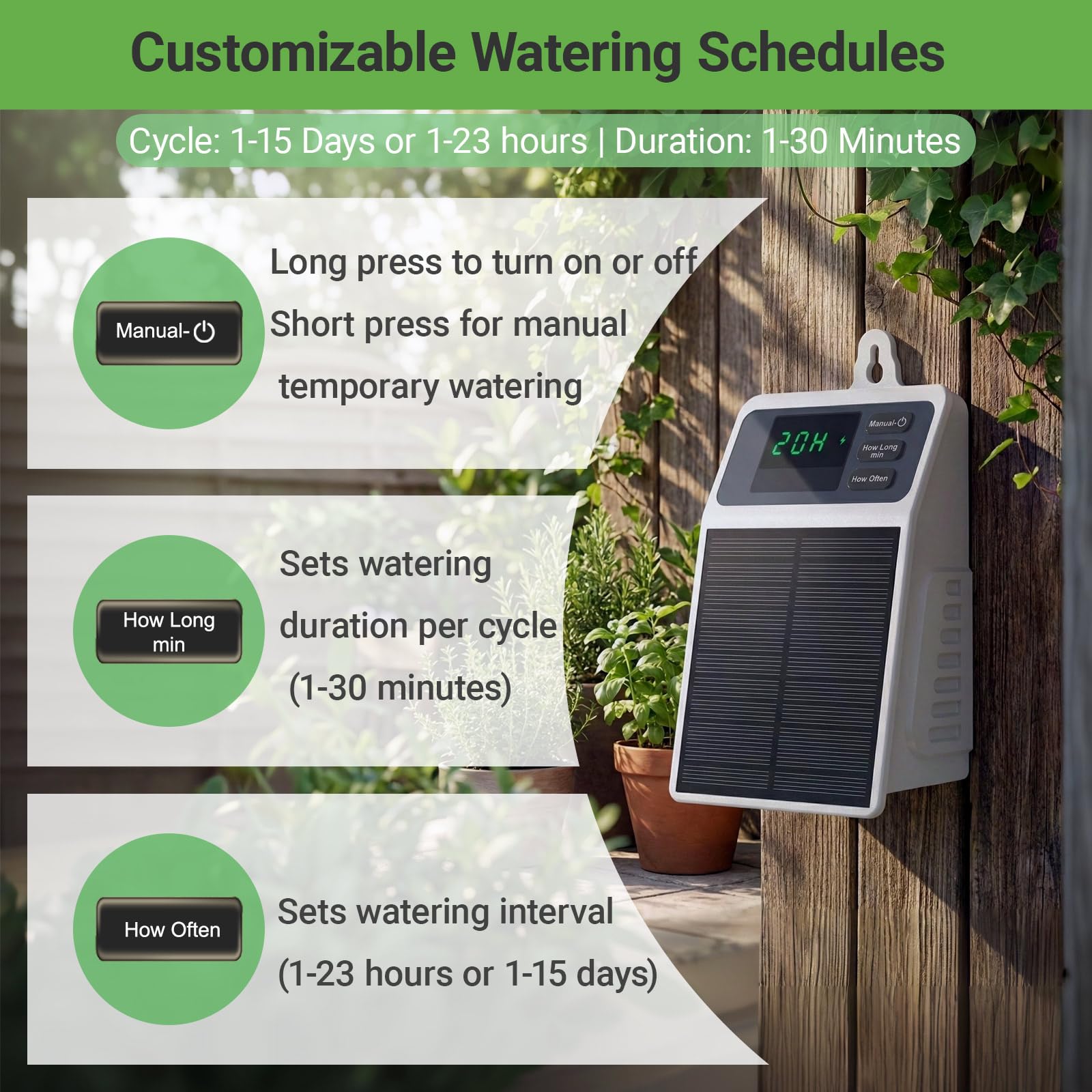 Sistem Irigasi Tetes Tenaga Su - Smart Garden Sprinkler System ulasan dan harga
