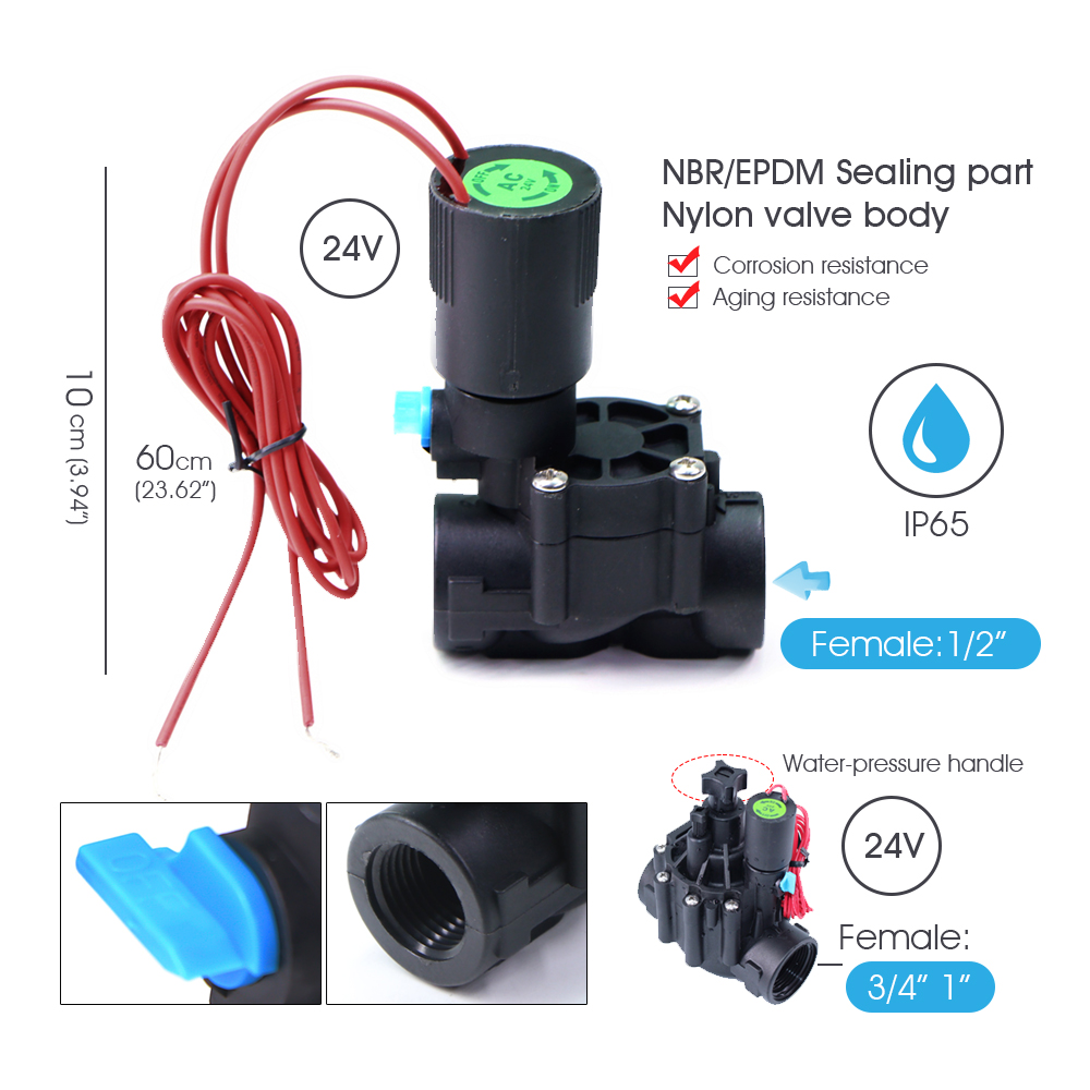 Pengontrol Katup Solenoid Air  - Smart Garden Zone ulasan dan harga