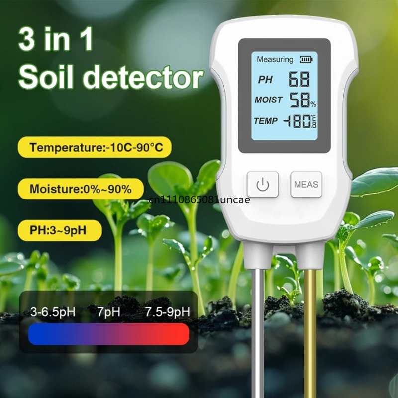 Alat Uji Tanah Digital 3 in 1, - Soil Test Digital ulasan dan harga