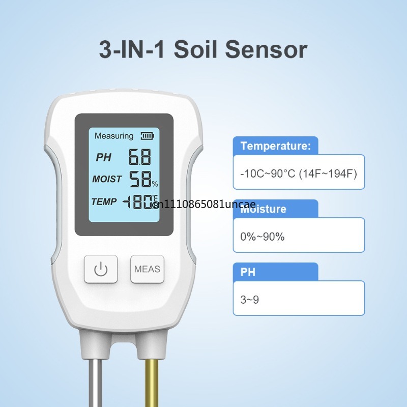 Alat Uji Tanah Digital 3 in 1, - Soil Test Digital ulasan dan harga