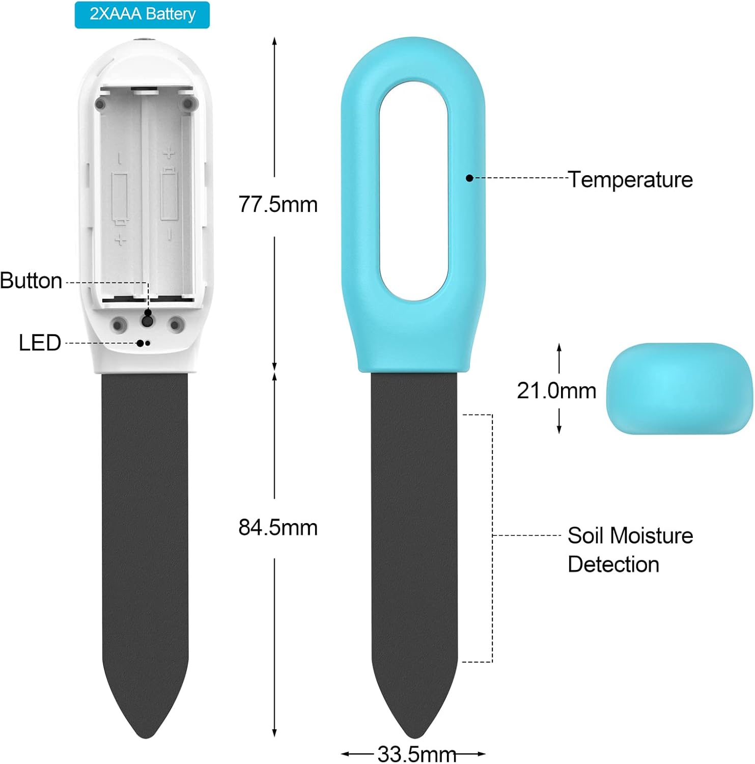 Tuya Bluetooth Zigbee Smart So - Soil Test Digital ulasan dan harga