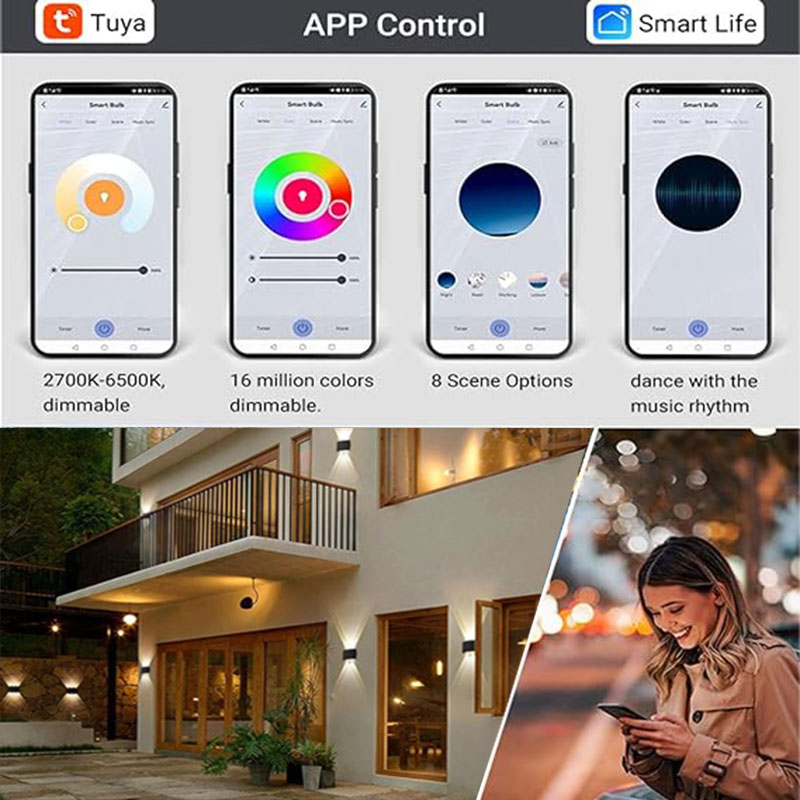 Lampu Dinding Tuya Up and Down - Smart Garden Arduino ulasan dan harga