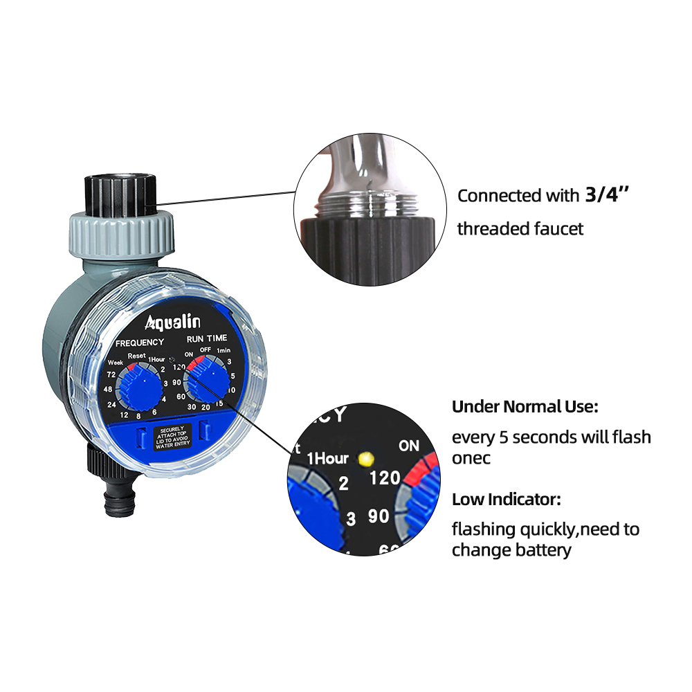 Katup bola pengatur waktu peny - Smart Garden Hose Timer ulasan dan harga