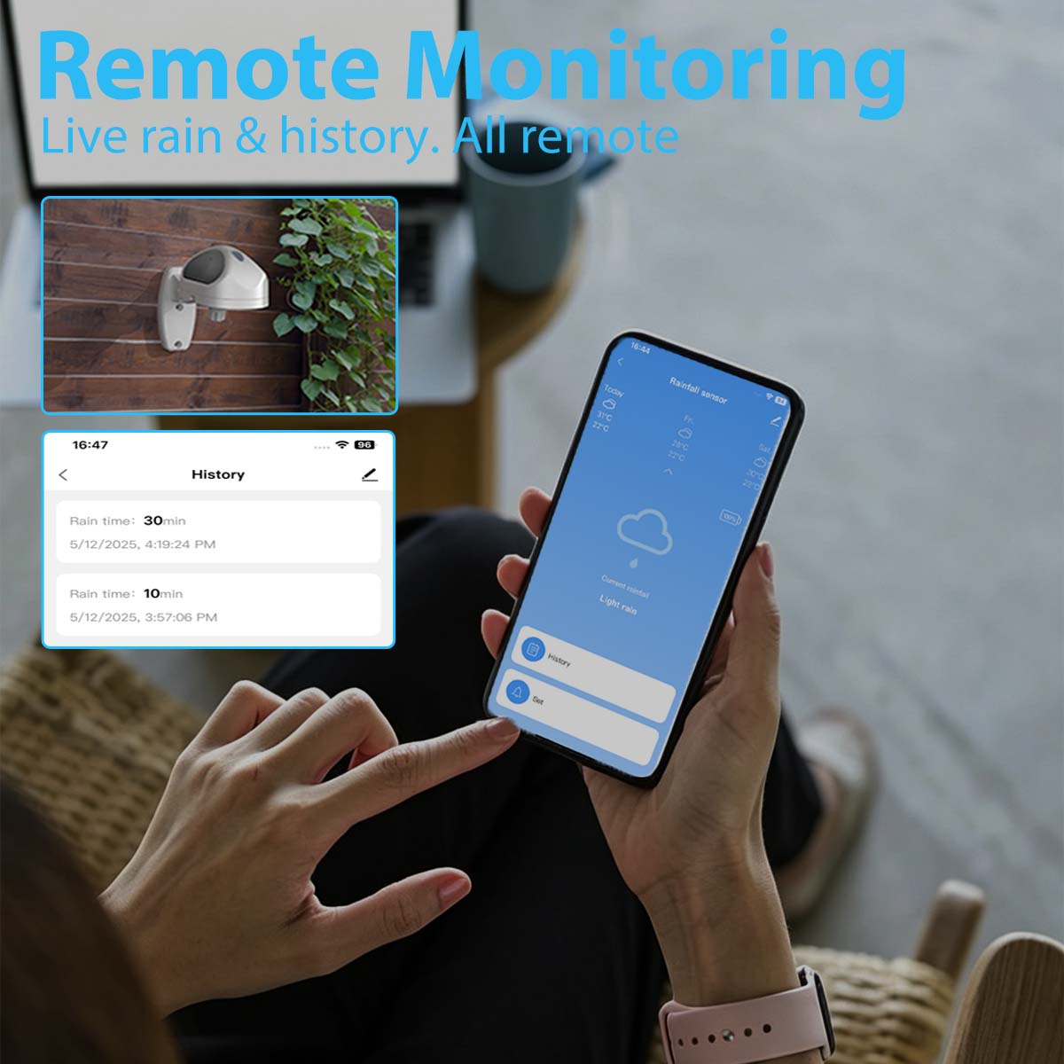 MANHOT WiFi Sensor Hujan Pinta - Smart Garden Arduino ulasan dan harga