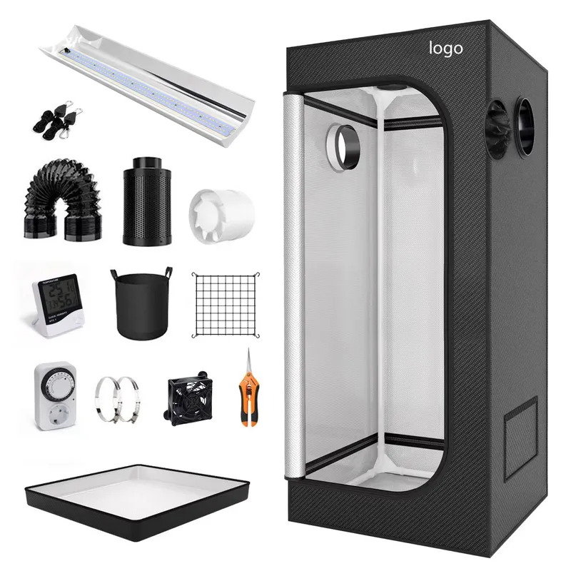 Tenda Tanam Dalam Ruangan Kain - Grow Tent Complete Kit ulasan dan harga