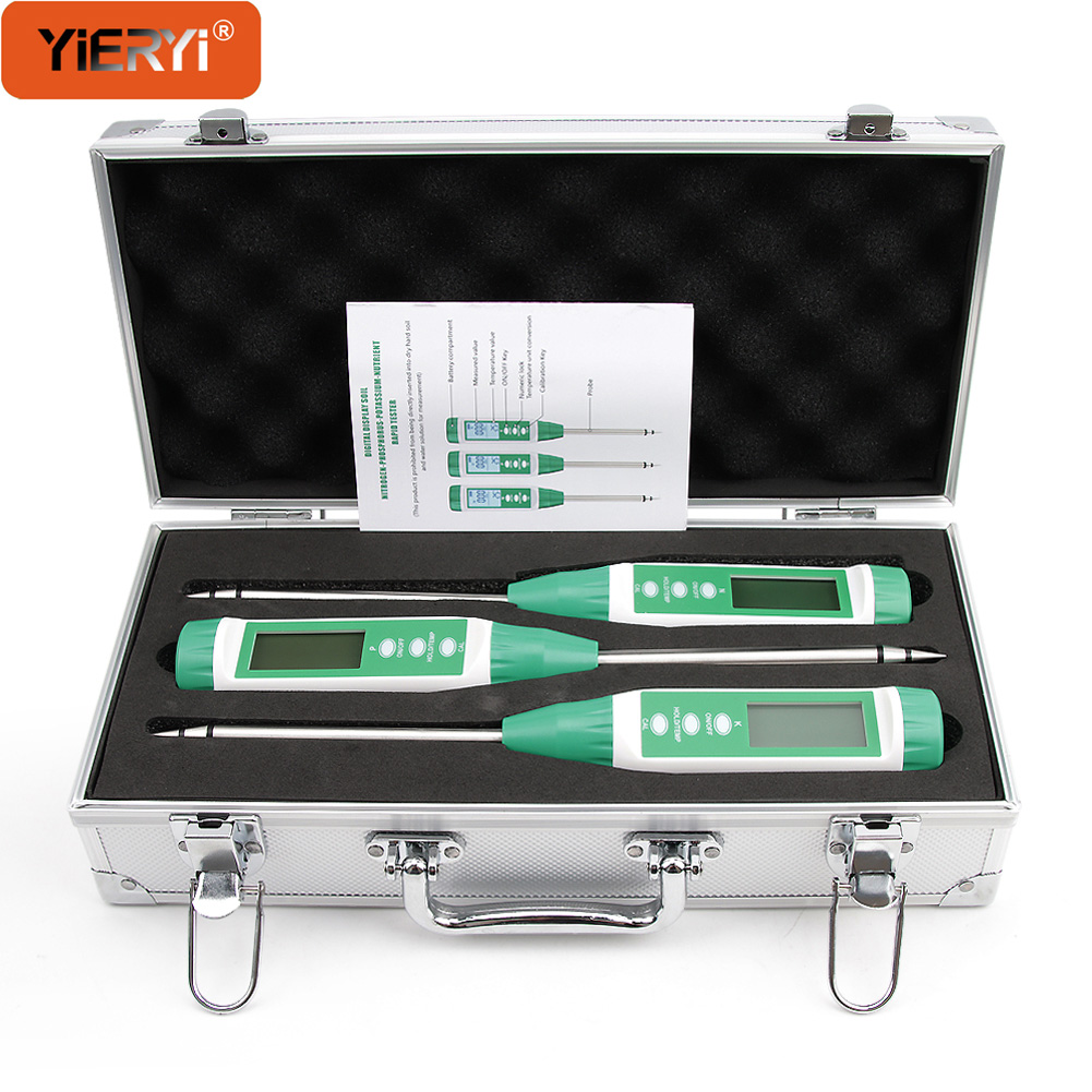 Yieryi Kit tes tanah NPK Meter - Soil Test Digital ulasan dan harga