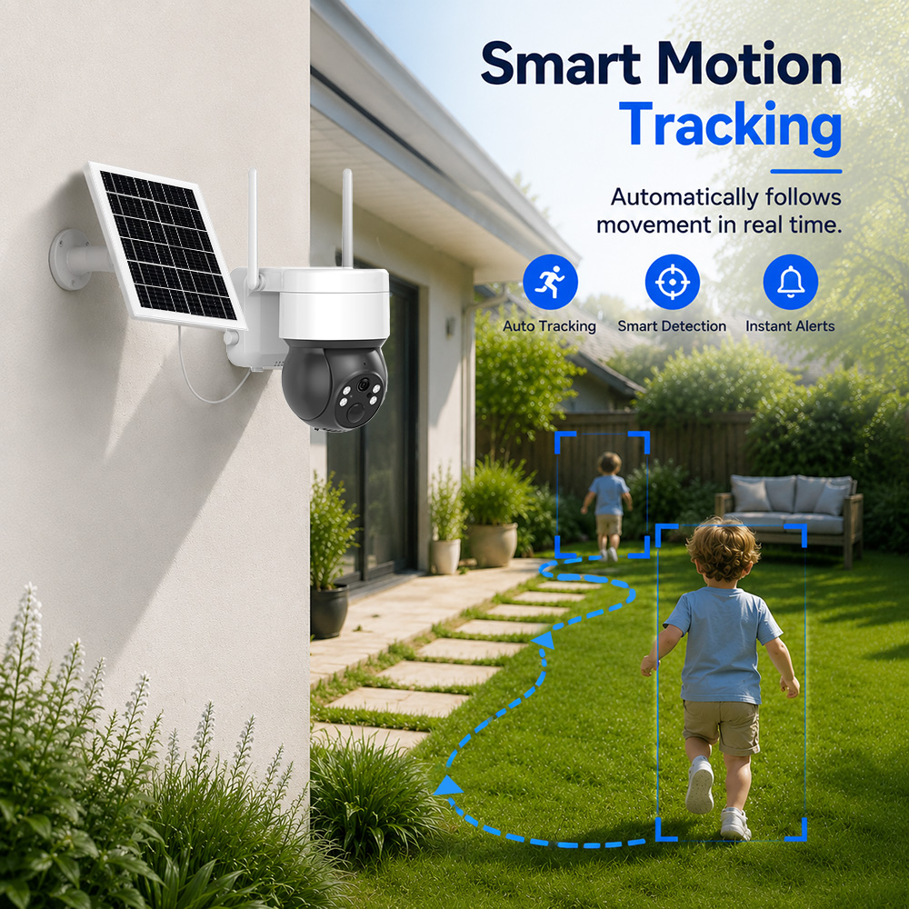 Kamera CCTV IP Tenaga Surya Tu - Smart Garden Arduino ulasan dan harga