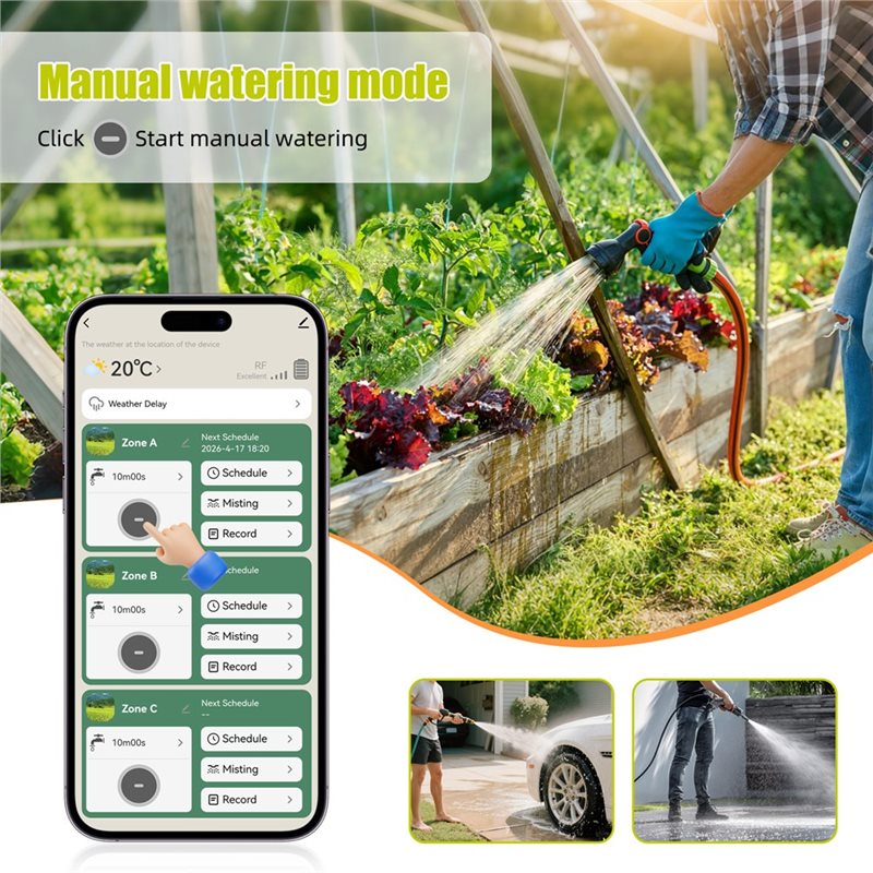 ABMH-Wifi Pengatur Waktu Penyi - Smart Garden Zone ulasan dan harga
