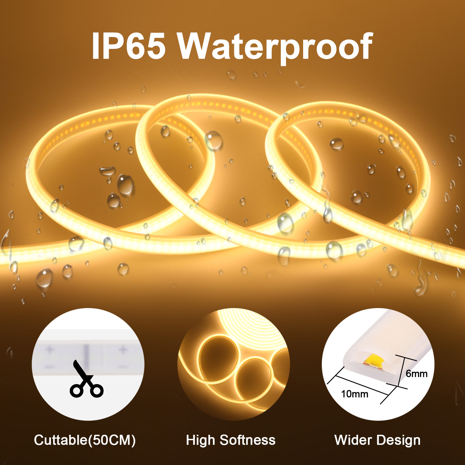 Lampu Strip LED COB Dapat Dire - Led Plant Light Strip ulasan dan harga