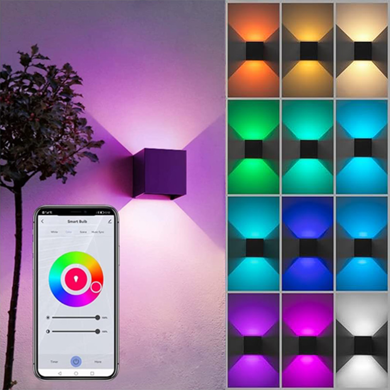Tuya lampu dinding LED luar ru - Smart Garden Arduino ulasan dan harga